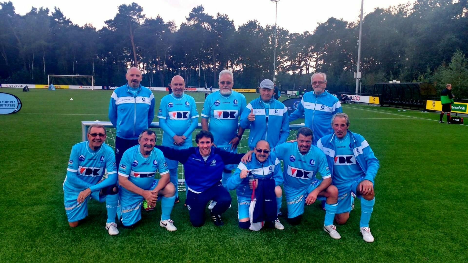 HT Gantoise Legends op EFDN Wandelvoetbaltornooi