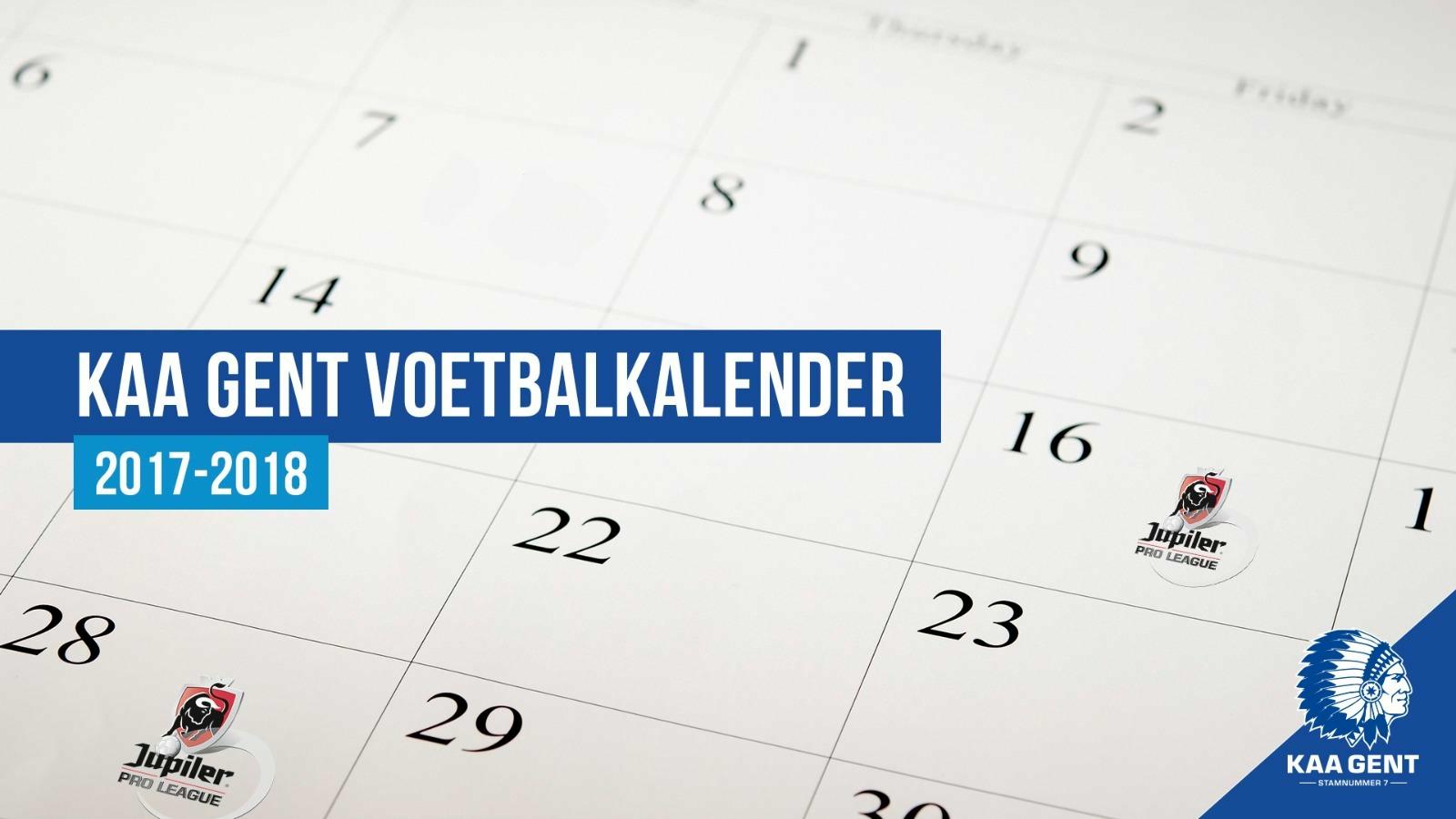 Kalender JPL: speeldagen 25 tot 30 vastgelegd