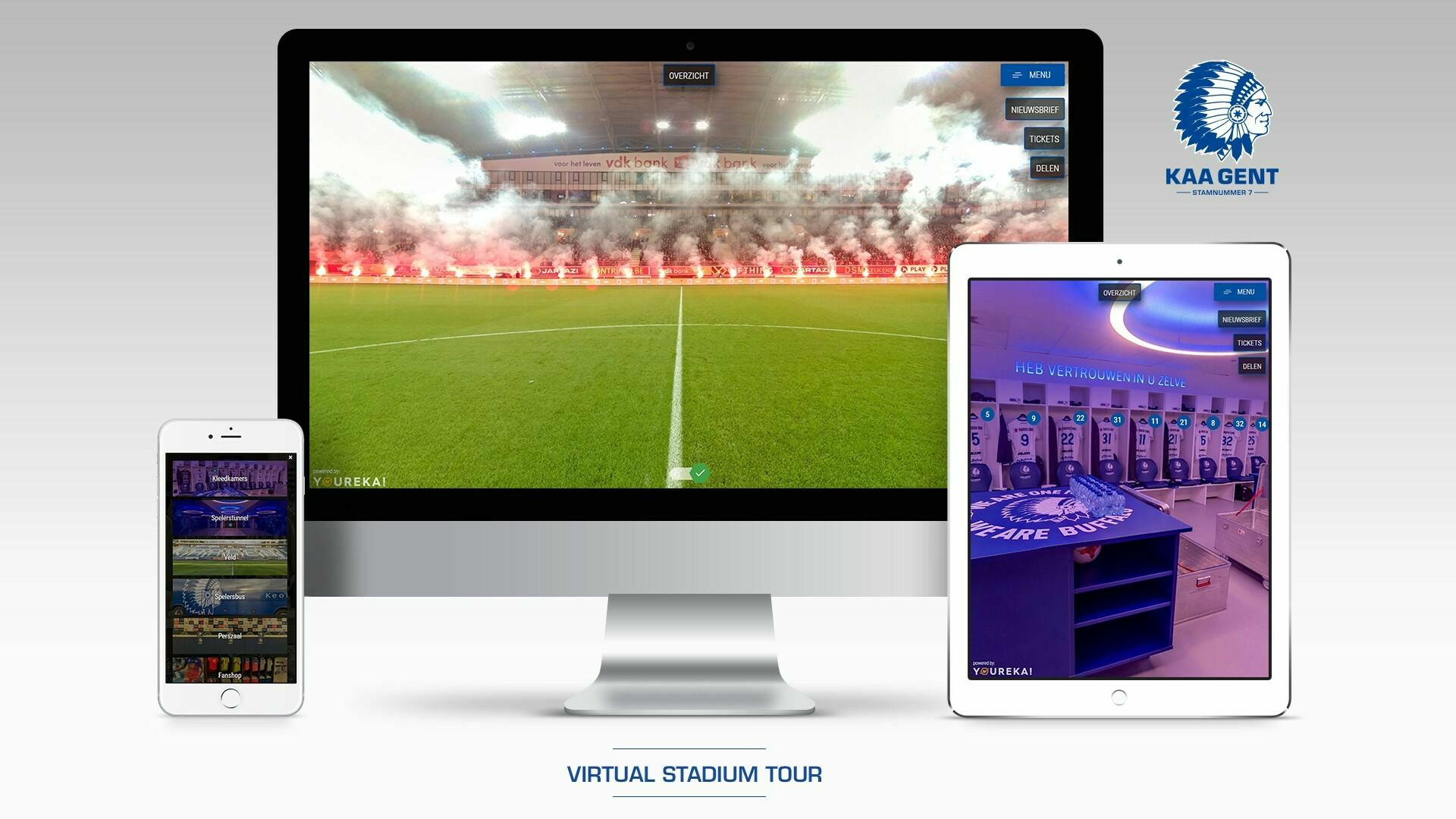 Ontdek onze virtuele Ghelamco Arena!