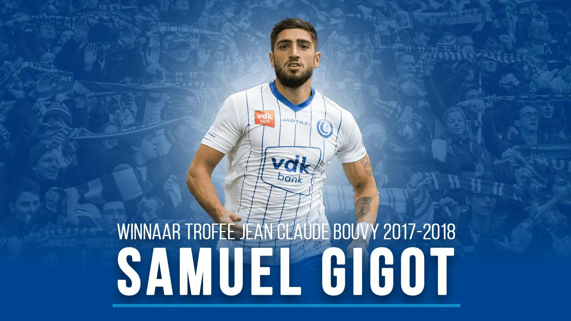 Samuel Gigot is Speler van het Jaar!