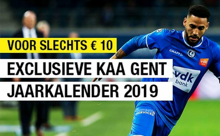 KAA Gent kalender 2019 te koop!