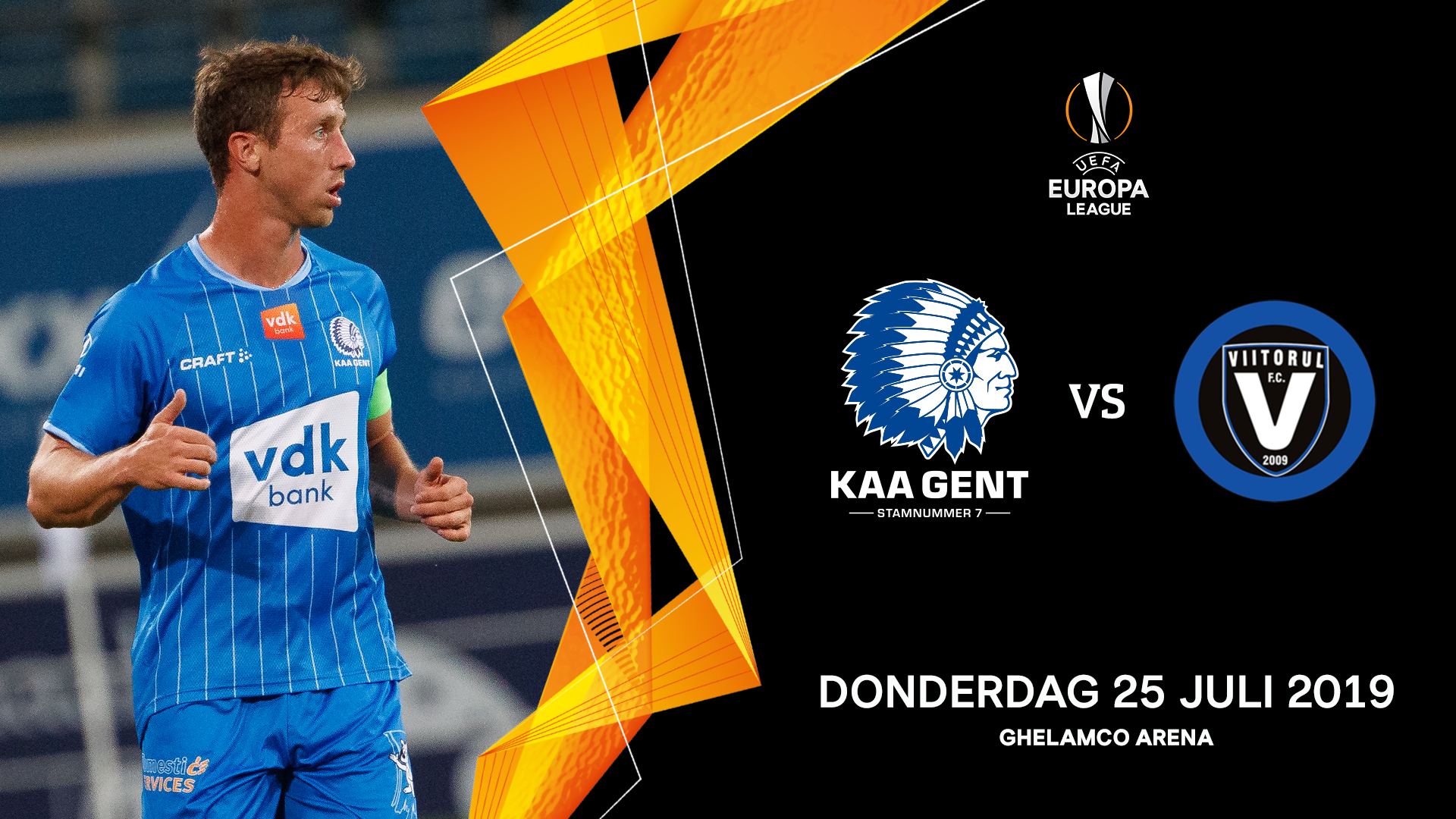 Europa League: KAA Gent - FC Viitorul