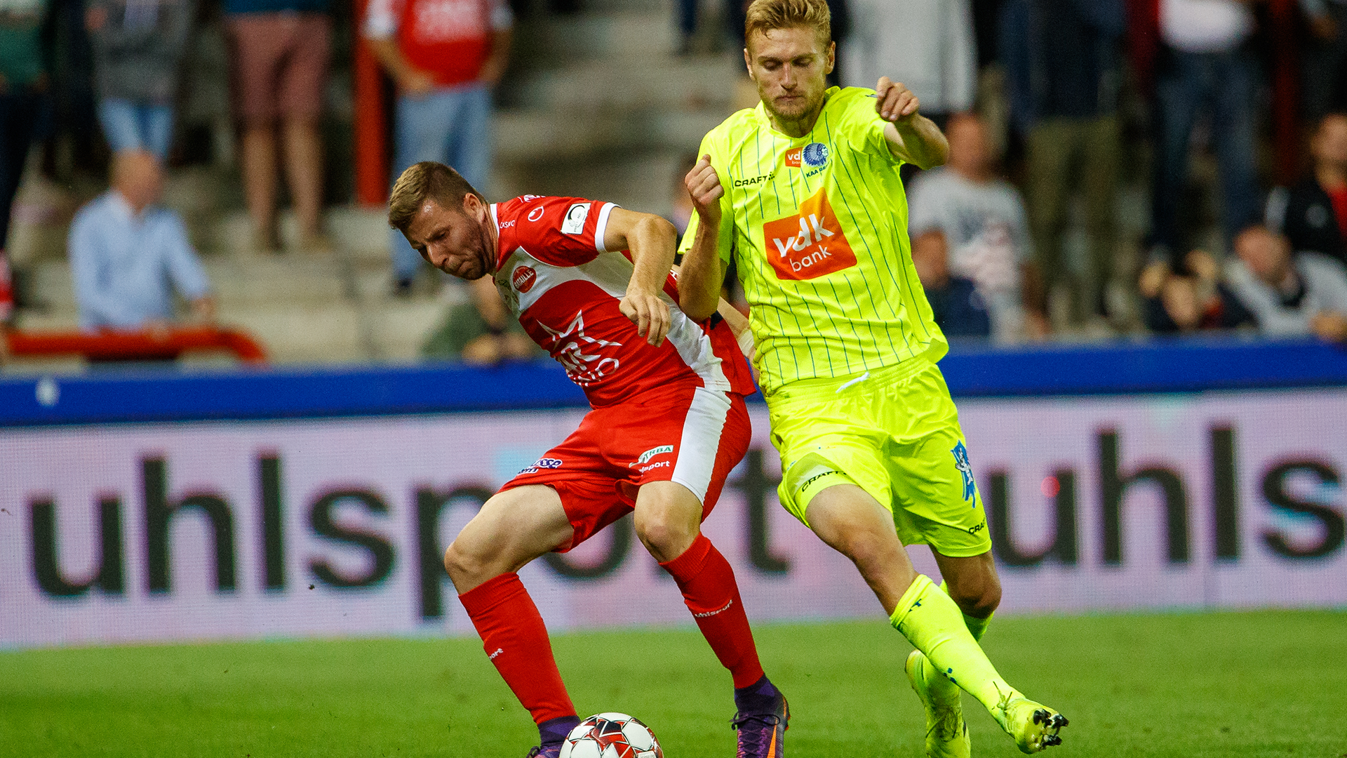 KAA Gent met 2-1 ten onder bij Excel Mouscron