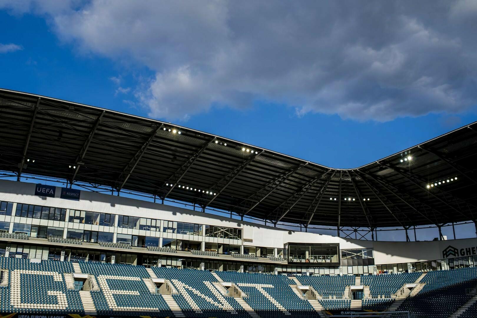 Dak Ghelamco Arena in eindfase van volledige herstelling