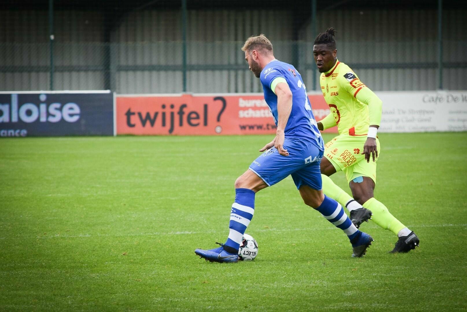 Jong KAA Gent verliest van KV Mechelen in oefenpot