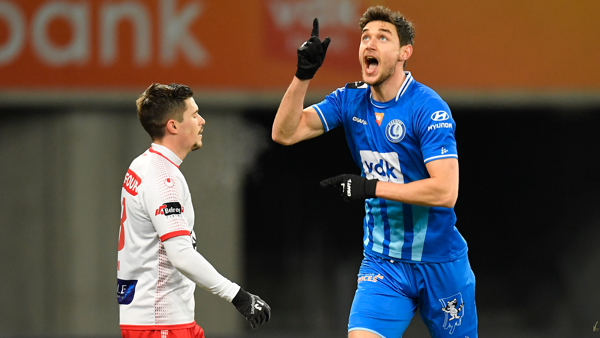 Hattrick Yaremchuk stuwt Gent naar 4-0 zege tegen R Excel Mouscron