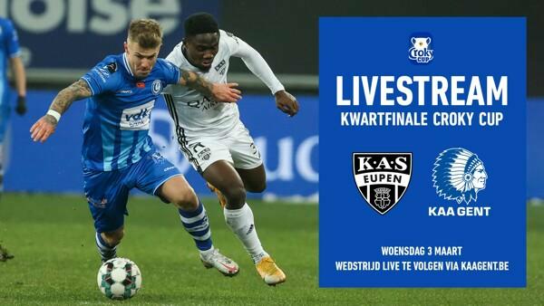 Livestream KAS Eupen - KAA Gent