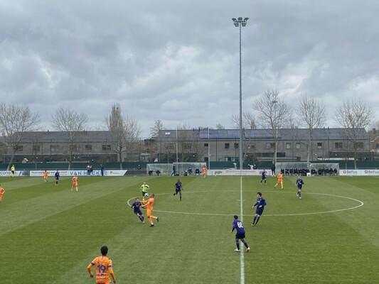 Oefenwedstrijd tegen Anderlecht eindigt op gelijkspel