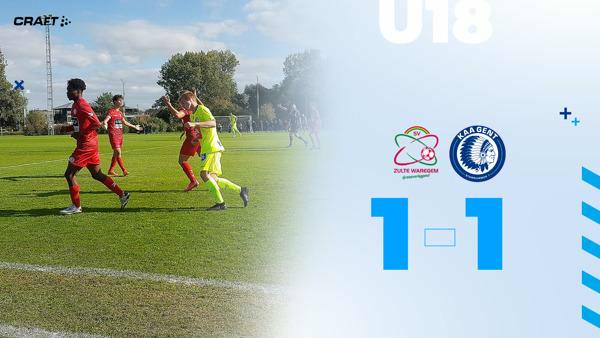 U16 I Zulte Waregem - KAA Gent 1-1