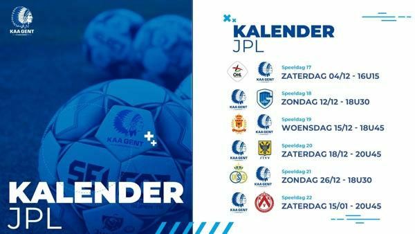 Kalenderupdate: speeldag 17 - 22