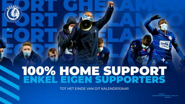 Enkel eigen supporters tot einde kalenderjaar