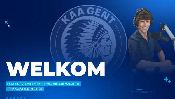 KAA Gent verwelkomt communicatiemanager Tom Vandenbulcke