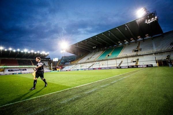 Buitenspelfase Cercle Brugge - KAA Gent