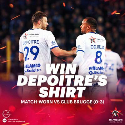 Win het gesigneerde shirt van Laurent Depoitre!