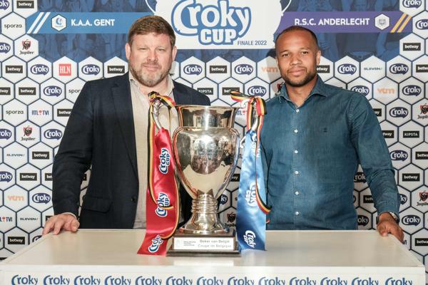 Persconferentie Hein Vanhaezebrouck en Vadis Odjidja