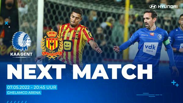 Next Match: KAA Gent - KV Mechelen