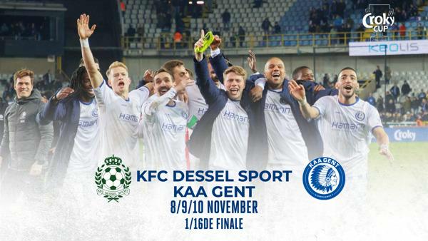 KAA Gent loot KFC Dessel Sport in de 1/16de finale van de Croky Cup