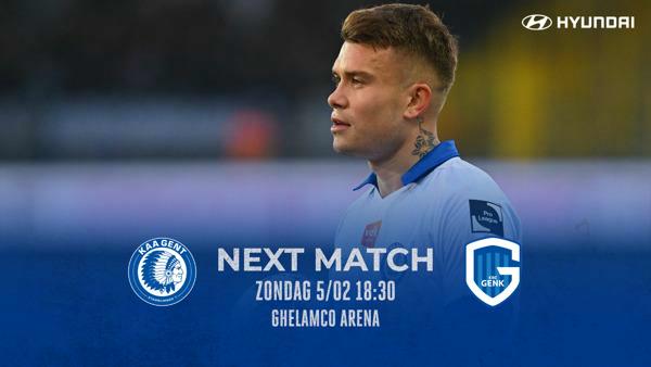 Next Match: KAA Gent - KRC Genk