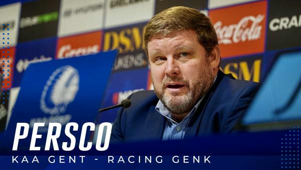 🎙Persconferentie voor KAA Gent - Racing Genk