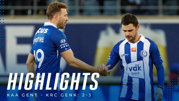 🎬 SAMENVATTING: KAA Gent - KRC Genk