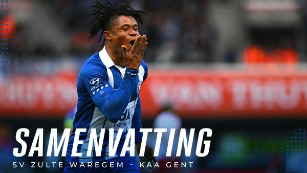 🎬 SAMENVATTING SV Zulte Waregem - KAA Gent