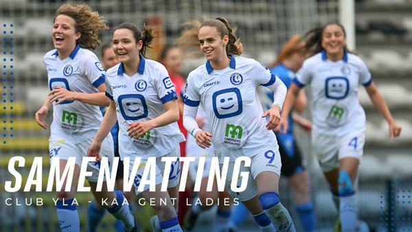 KAA Gent Ladies verliest met het kleinste verschil