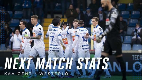 📊 Next Match Stats: KAA Gent - Westerlo