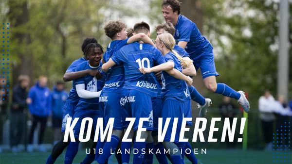 Kom de titel vieren met onze U18 op het BTC