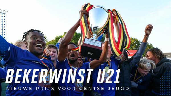 Beloften winnen de beker van België