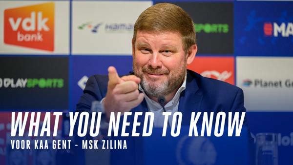 NEED TO KNOW: KAA Gent - Zilina