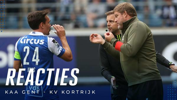 🔎 Reacties na KAA Gent - KV Kortrijk