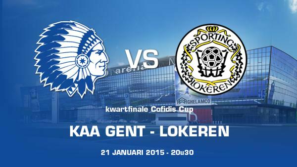 Ticketverkoop bekerwedstrijd Sporting Lokeren