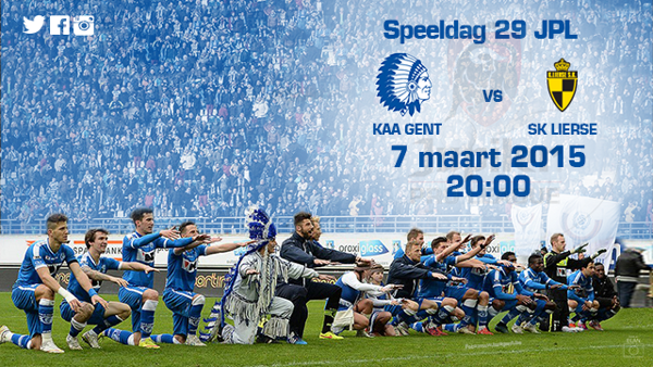 Selectie voor KAA Gent - Lierse SK
