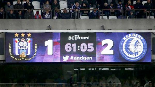 Stuntzege op Anderlecht stuurt Gent als tweede Play Off 1 in
