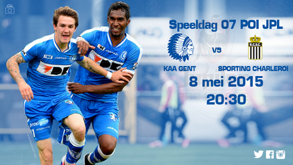 Voorbeschouwing en selecties KAA Gent - R Charleroi SC