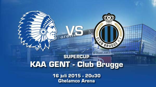 Supercup op 16 juli in de Ghelamco Arena