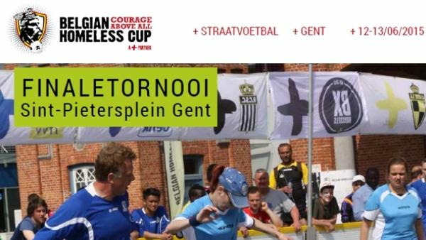 Finaletornooi Belgian Homeless Cup