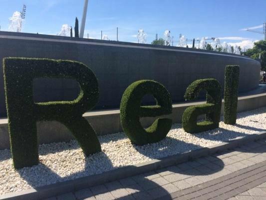 U11 op stage bij Real Madrid