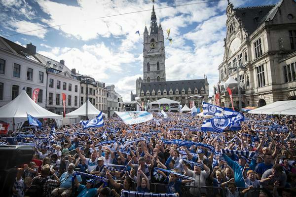 Ploegvoorstelling op de Gentse Feesten op 18 juli