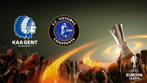 KAA Gent loot FC Viitorul Constanta in 3e voorronde Europa League