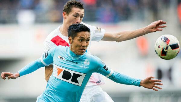 KAA Gent verslaat Club Brugge met 2-0