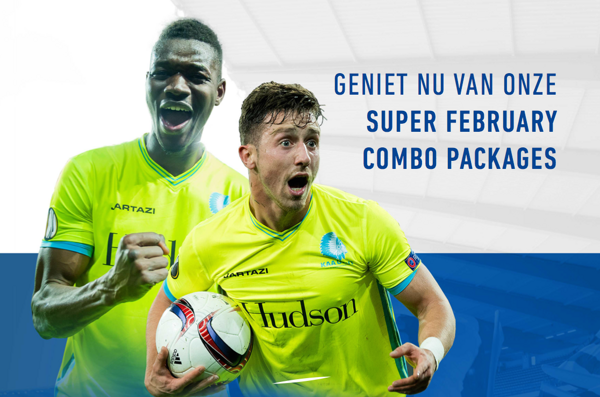 GENIET NU VAN ONZE SUPER FEBRUARY COMBO PACKAGES 