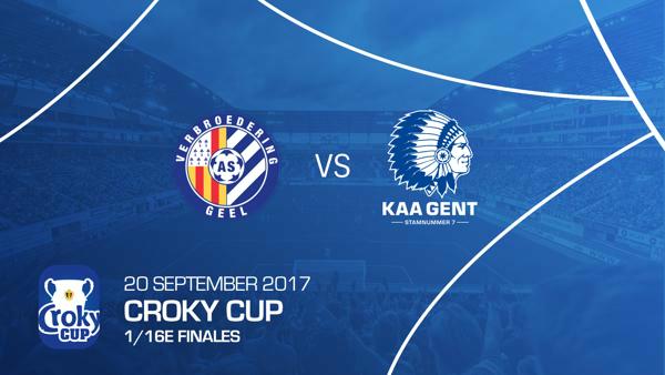 Ticketinfo ASV Geel - KAA Gent (Croky Cup)