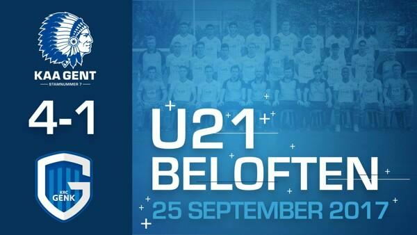 U21 winnen van Genk 