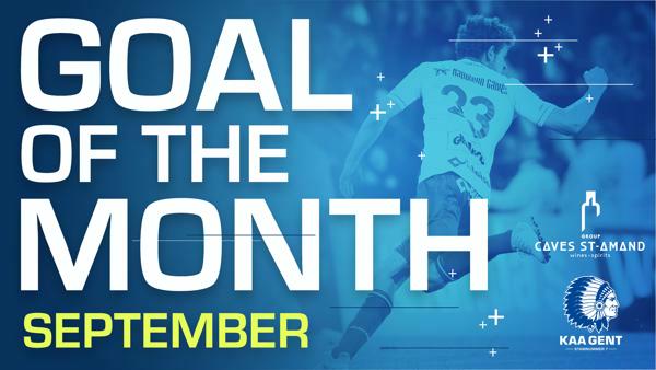 Stem op de Goal of the Month voor september
