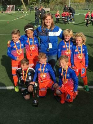 U8 winnen tornooi van Tubize