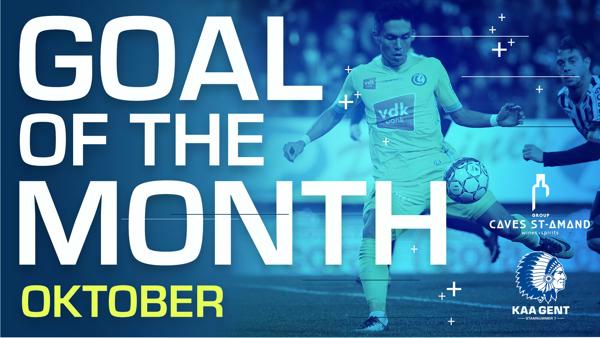 Stem op de Goal of the Month voor oktober