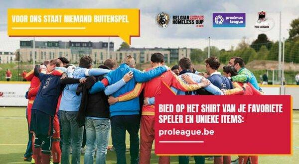 Koop een uniek KAA Gentshirt tijdens de Pro League Kerstactie