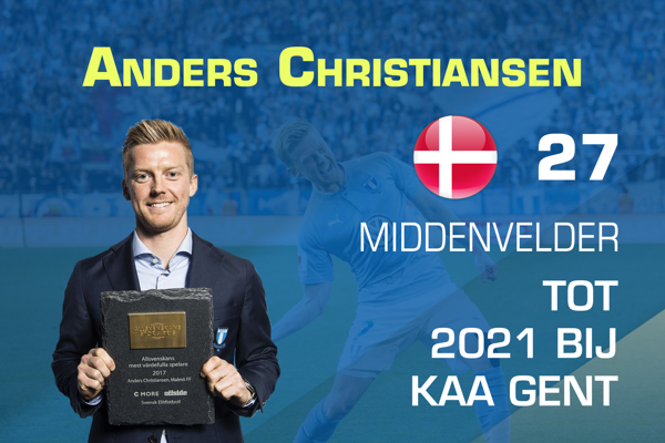 Welkom Anders Christiansen!
