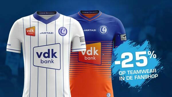 Fanshop: 25% korting op teamwear